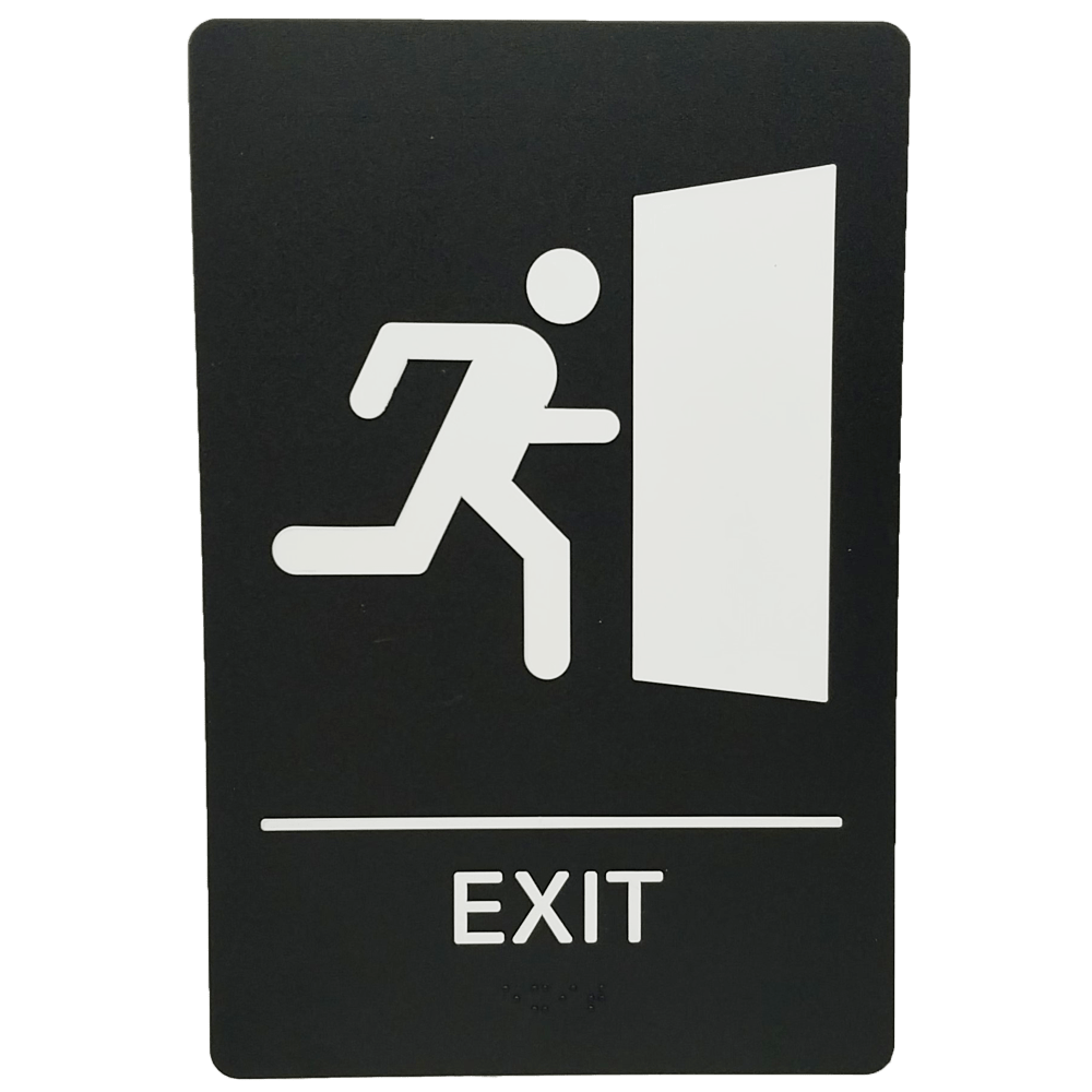ADA Ready Made Signs Exit