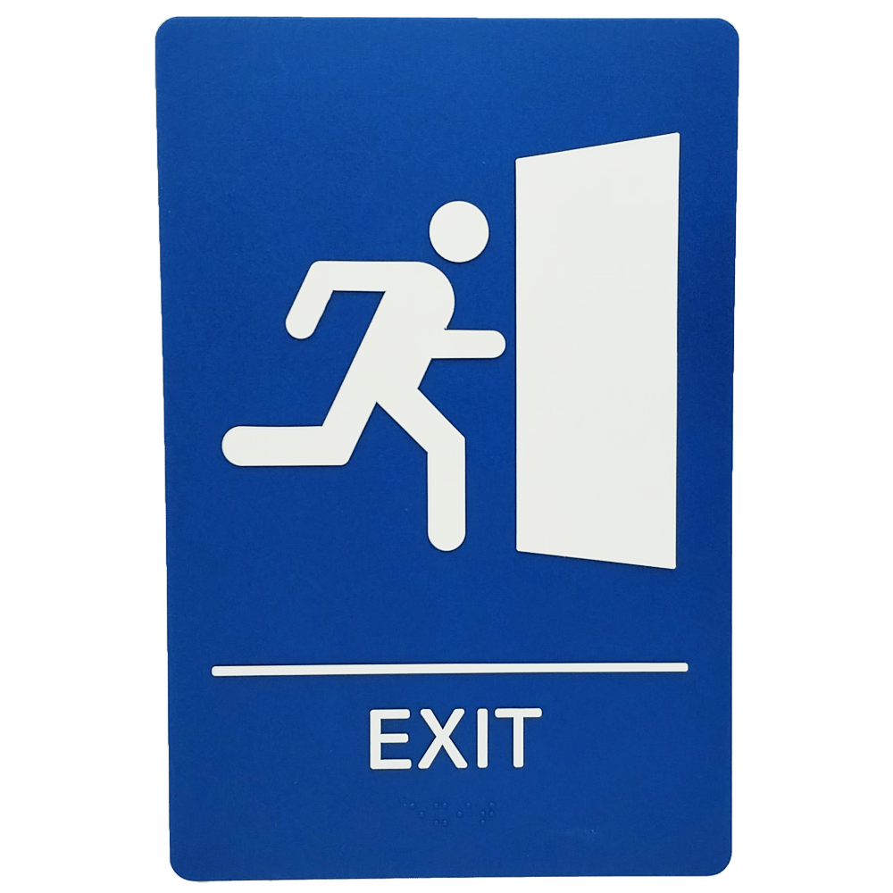 ADA Ready Made Signs Exit