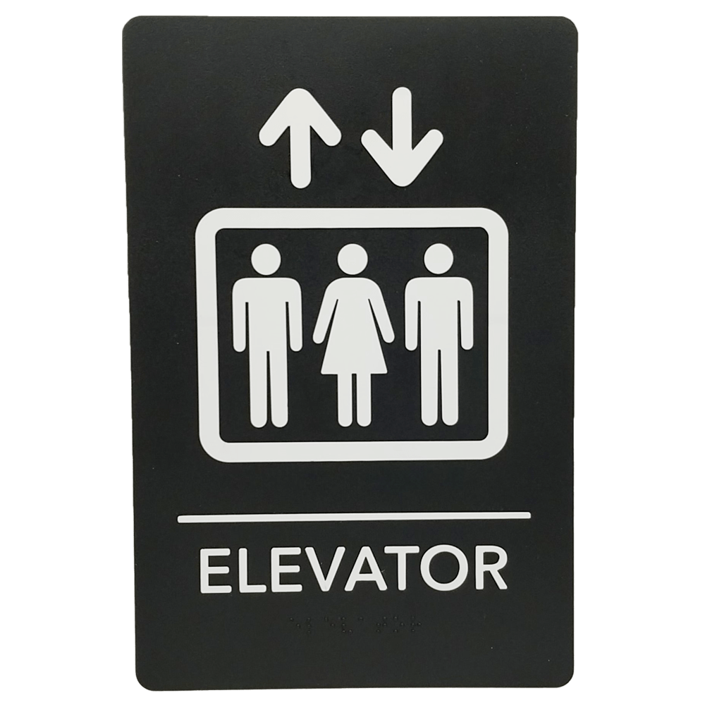 ADA Ready Made Signs Elevator