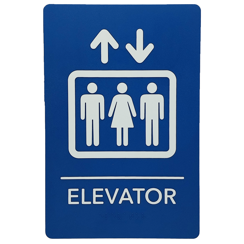 ADA Ready Made Signs Elevator