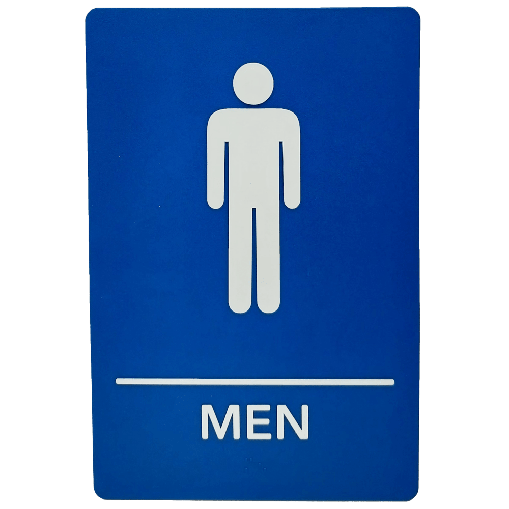ADA Ready Made Signs Men