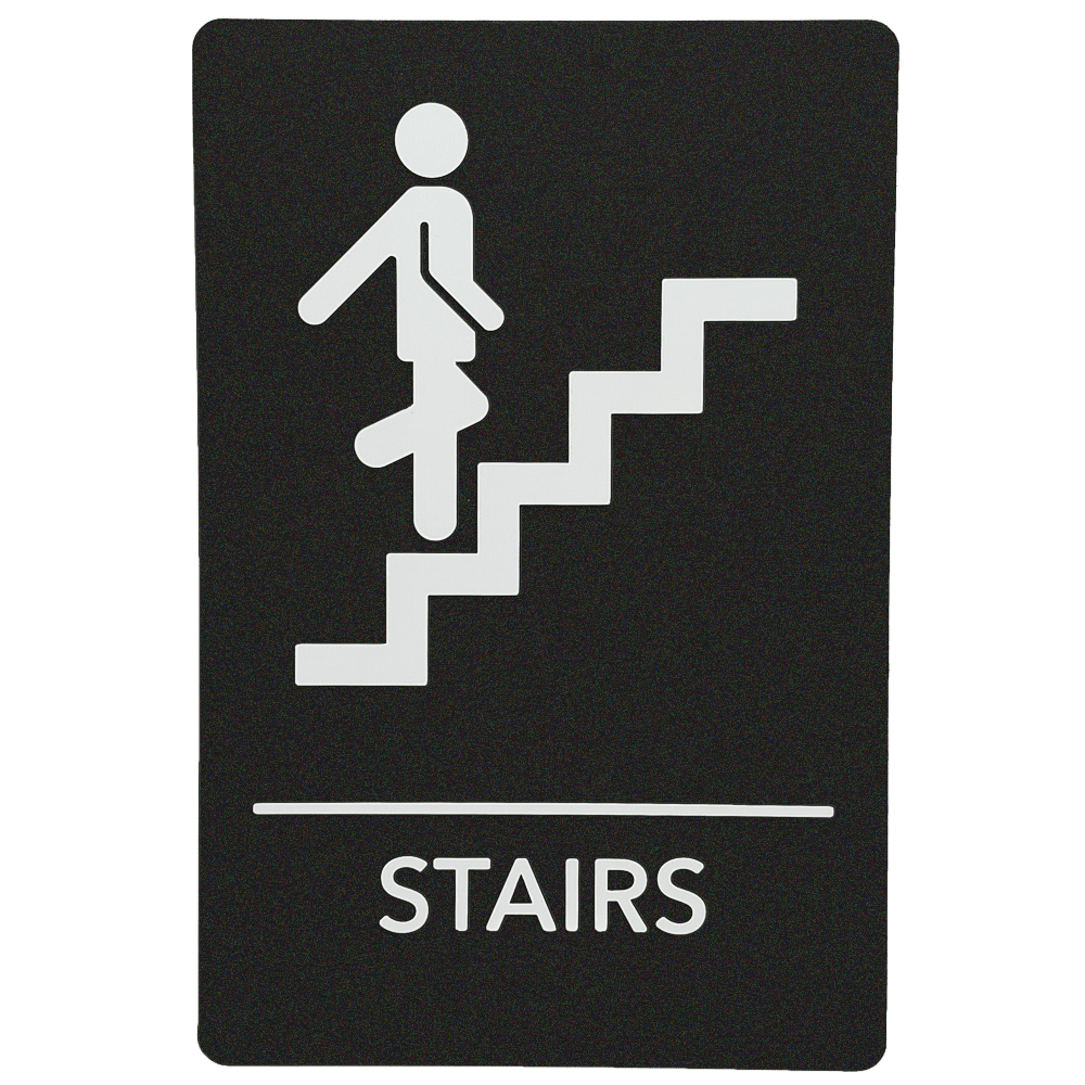 ADA Ready Made Signs Stairs