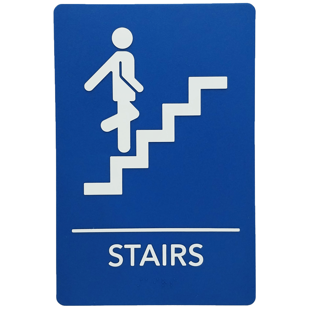 ADA Ready Made Signs Stairs