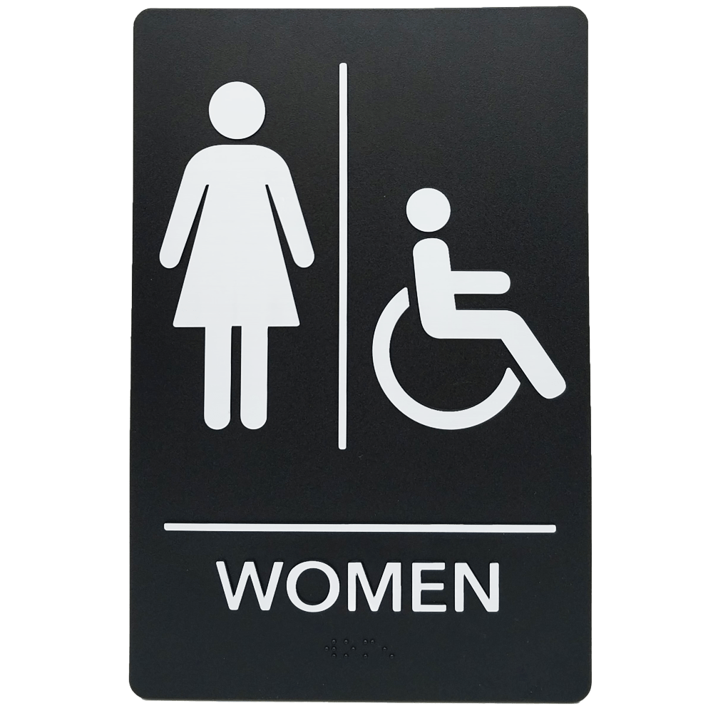 ADA Ready Made Signs Women Handicap