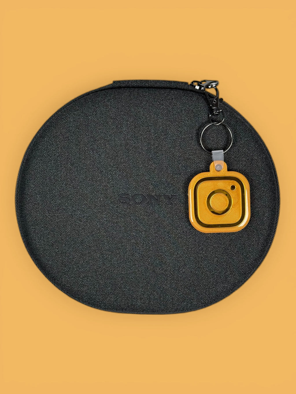NFC Instagram Keychains Gold