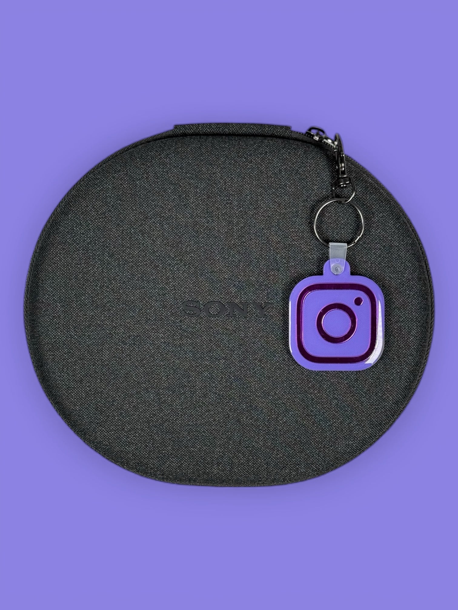NFC Instagram Keychains Purple