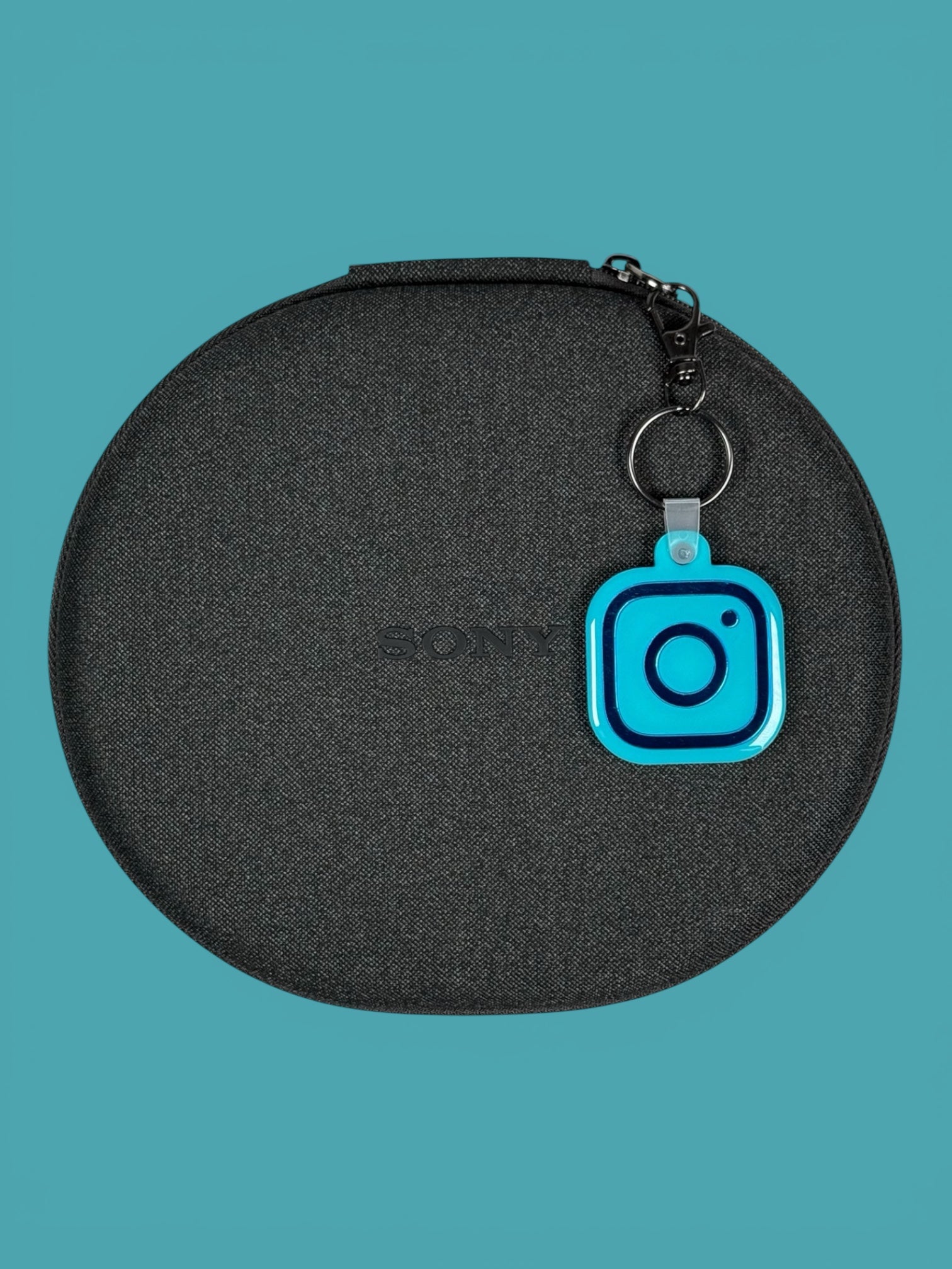 NFC Instagram Keychains Turquoise