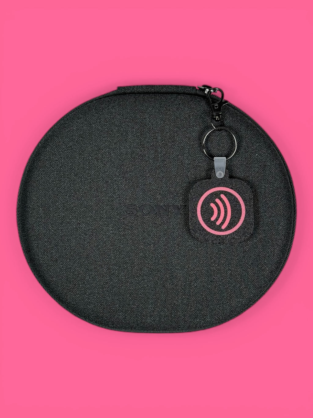 NFC Instagram Keychains Black/Pink