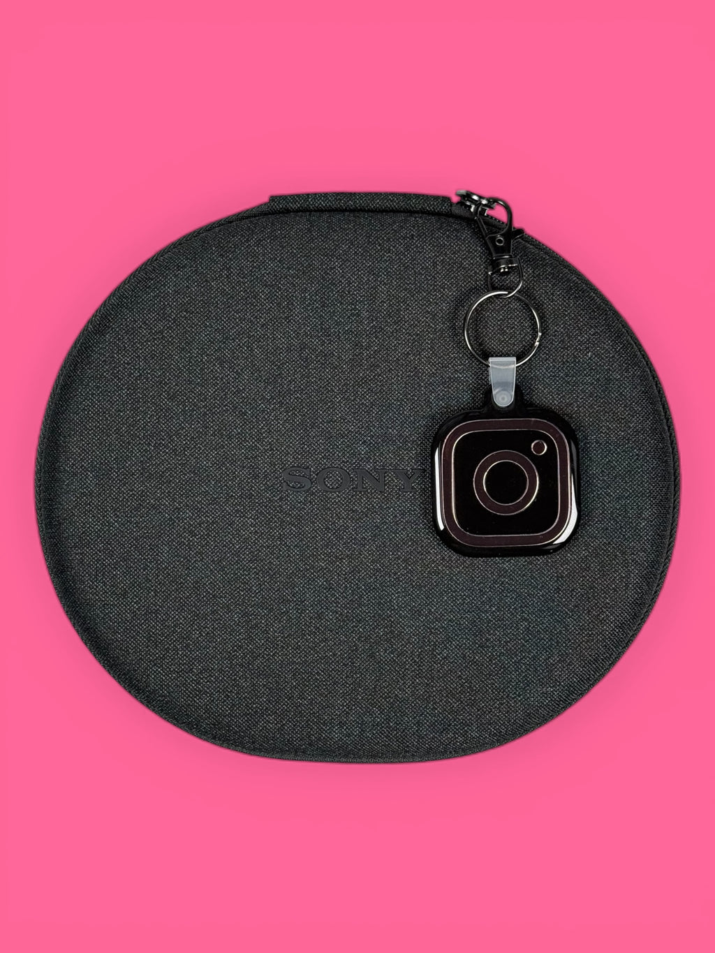 NFC Instagram Keychains Black/Pink