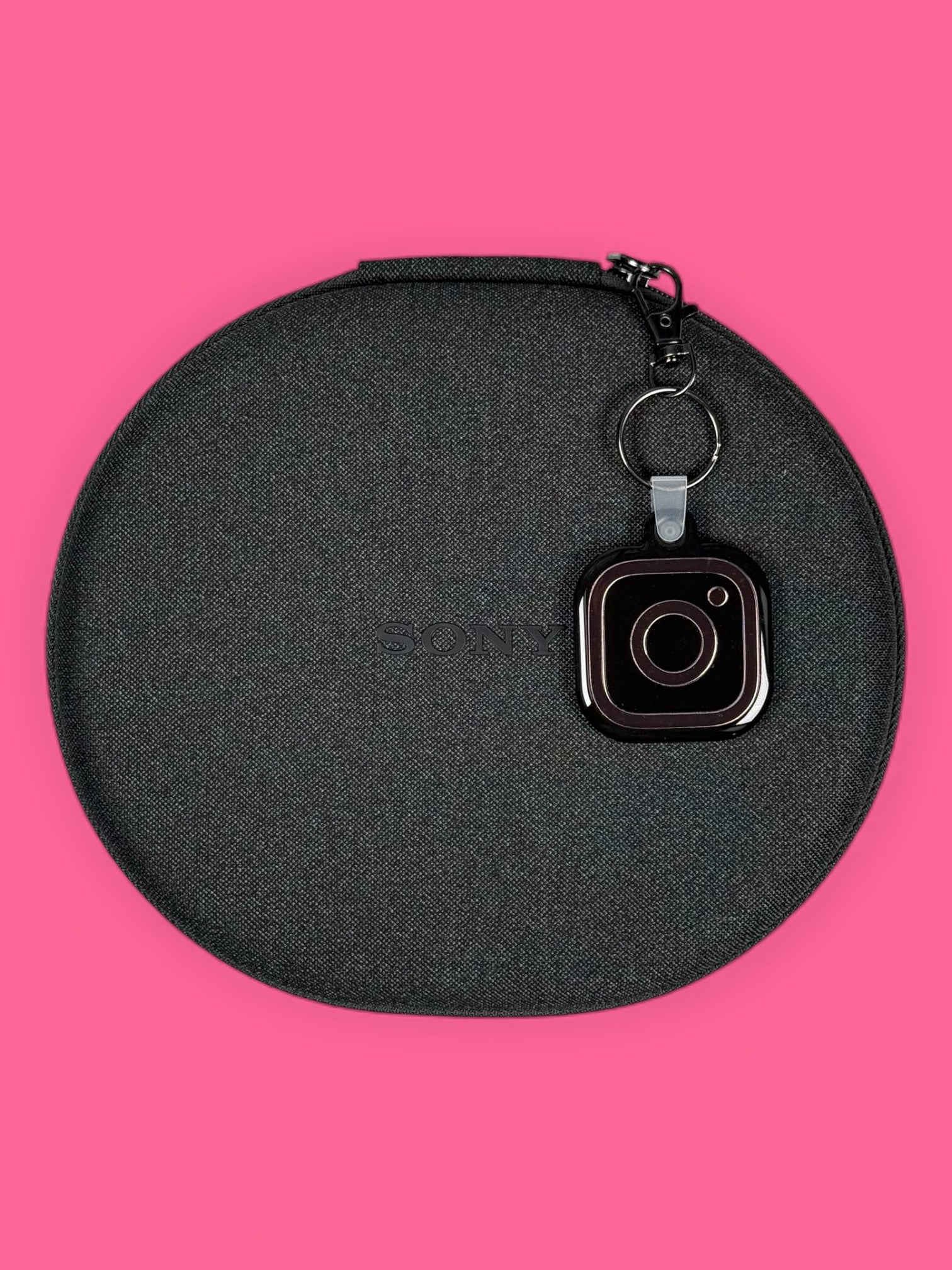 NFC Instagram Keychains Black/Pink