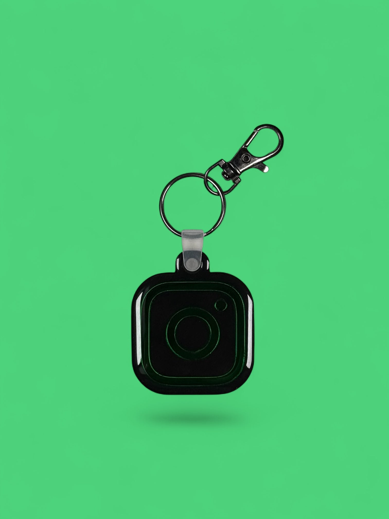 NFC Instagram Keychains Black/Green
