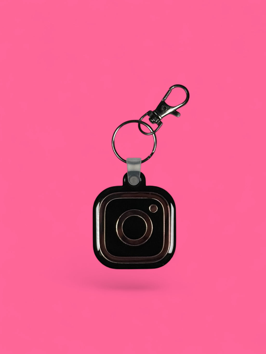 NFC Instagram Keychains Black/Pink