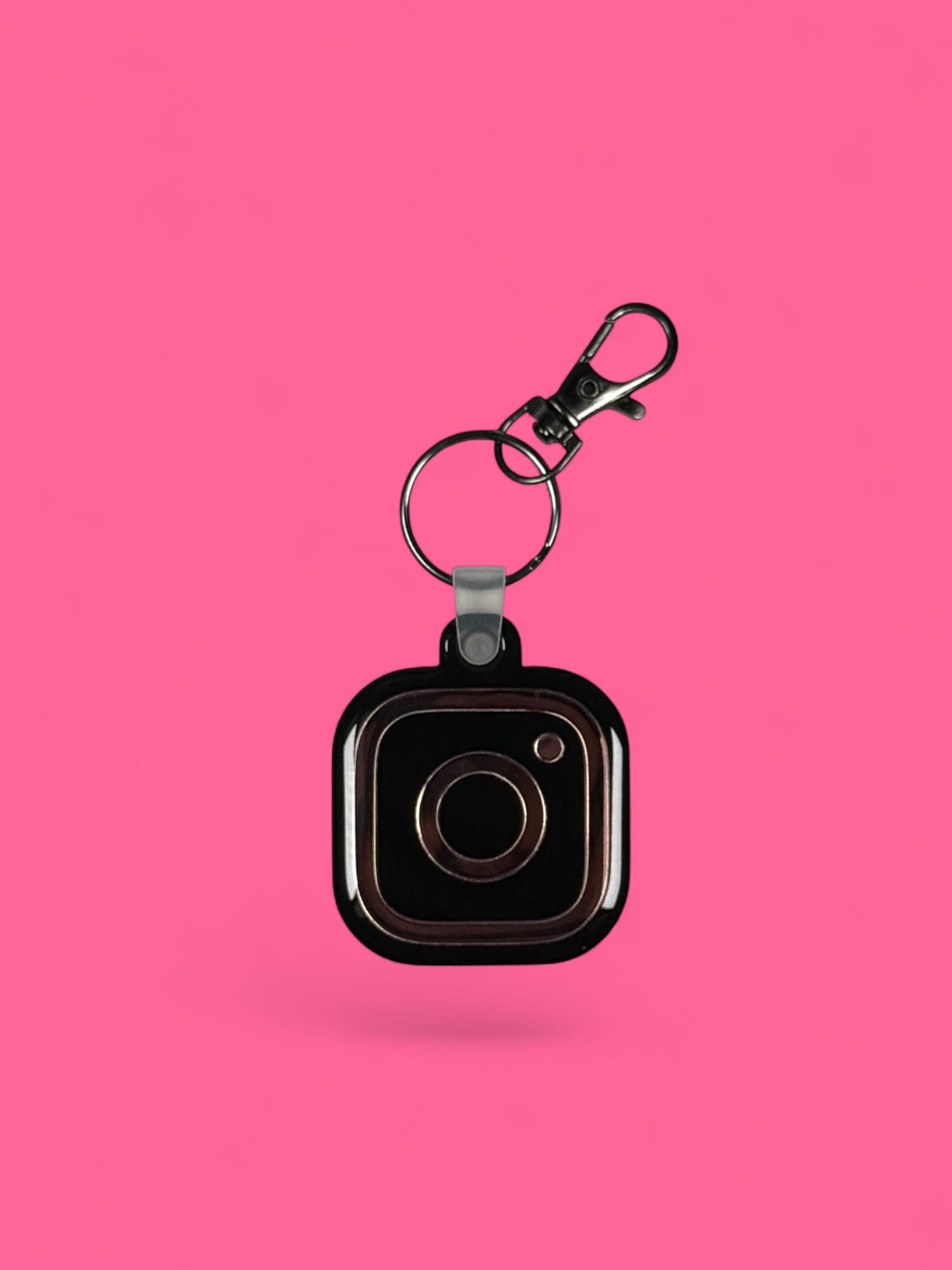 NFC Instagram Keychains Black/Pink