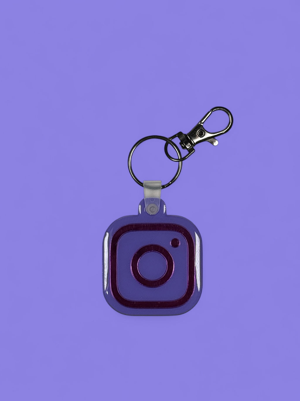 NFC Instagram Keychains Purple