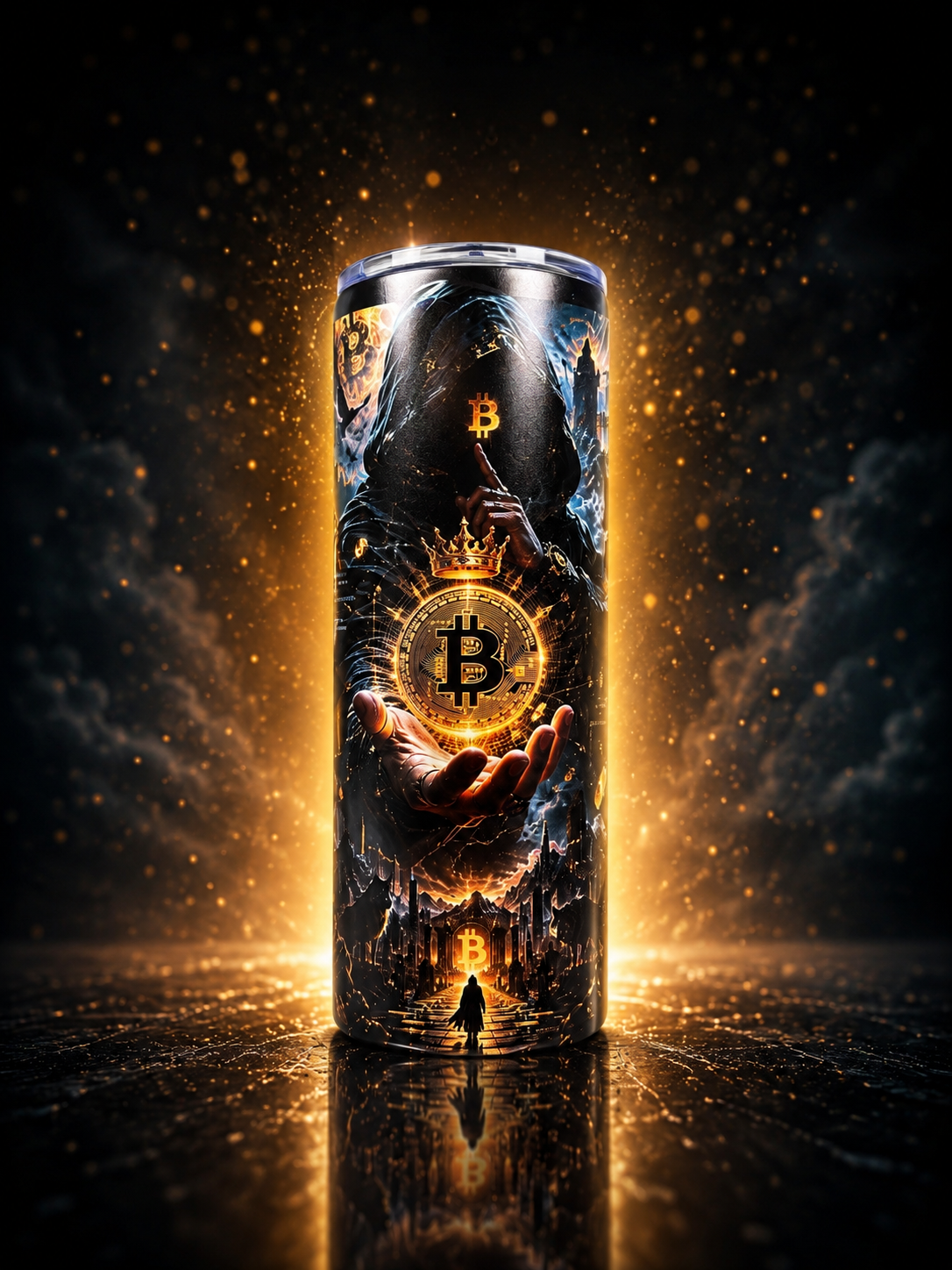 King BTC Tumbler 20oz