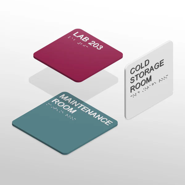 ADA Premium Room ID Signs 6 x 6 x 1/8